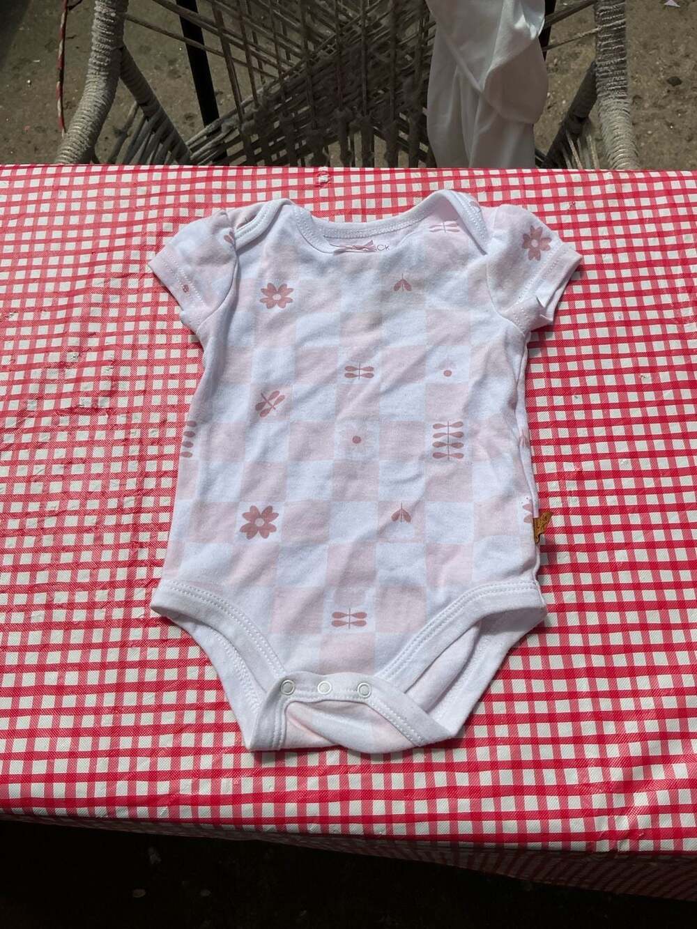 Lila & Jack Baby Girl Short Sleeve Bodysuit  3-6M